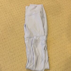 lululemon athletica Light Blue Leggings